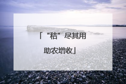 “秸”尽其用 助农增收