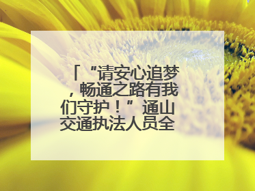 “请安心追梦，畅通之路有我们守护！”通山交通执法人员全力护航高考路