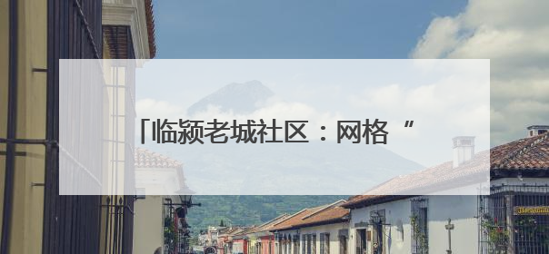 临颍老城社区：网格“暖治” 幸福“满格”