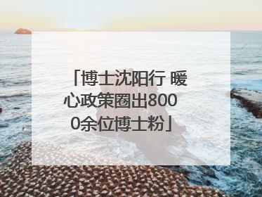 博士沈阳行 暖心政策圈出8000余位博士粉