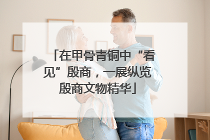 在甲骨青铜中“看见”殷商，一展纵览殷商文物精华