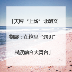天博“上新”北朝文物展：在这里“遇见”民族融合大舞台