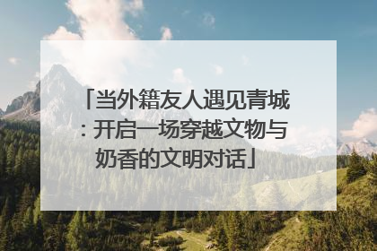 当外籍友人遇见青城：开启一场穿越文物与奶香的文明对话