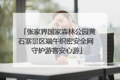 张家界国家森林公园黄石寨景区端午织密安全网 守护游客安心游