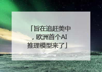 旨在追赶美中，欧洲首个AI推理模型来了