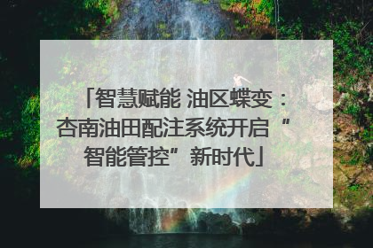 智慧赋能 油区蝶变：杏南油田配注系统开启“智能管控”新时代