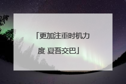更加注重时机力度 夏吾交巴