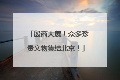 殷商大展！众多珍贵文物集结北京！