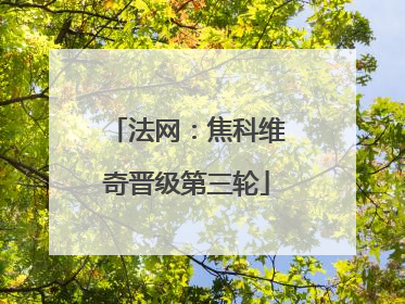 法网：焦科维奇晋级第三轮