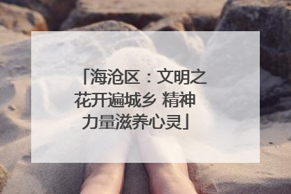 海沧区：文明之花开遍城乡 精神力量滋养心灵