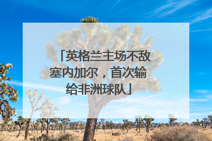 英格兰主场不敌塞内加尔，首次输给非洲球队