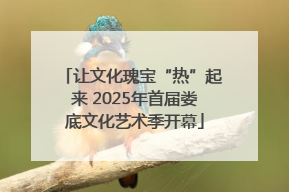 让文化瑰宝“热”起来 2025年首届娄底文化艺术季开幕