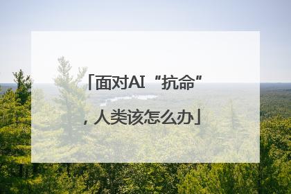 面对AI“抗命”，人类该怎么办