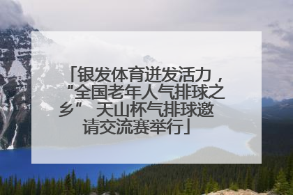 银发体育迸发活力，“全国老年人气排球之乡” 天山杯气排球邀请交流赛举行