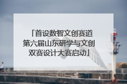 首设数智文创赛道 第六届山东研学与文创双赛设计大赛启动