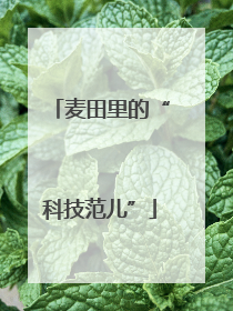 麦田里的“科技范儿”